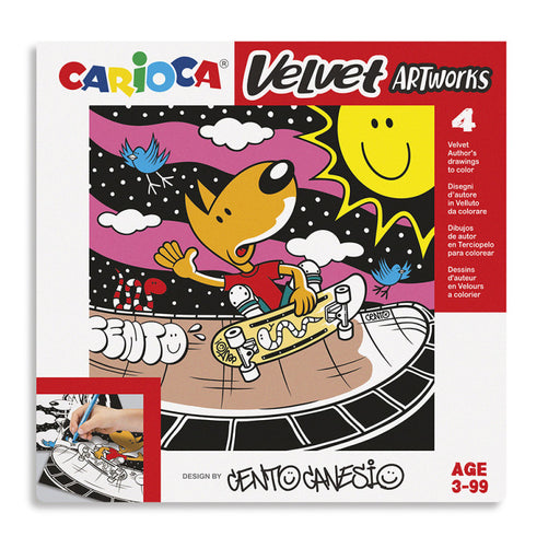 Carte de Colorat Velvet Sport Carioca