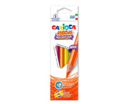 Creioane Colorate Maxi Neon Triunghiulare Fluorescente 6 Culori Carioca