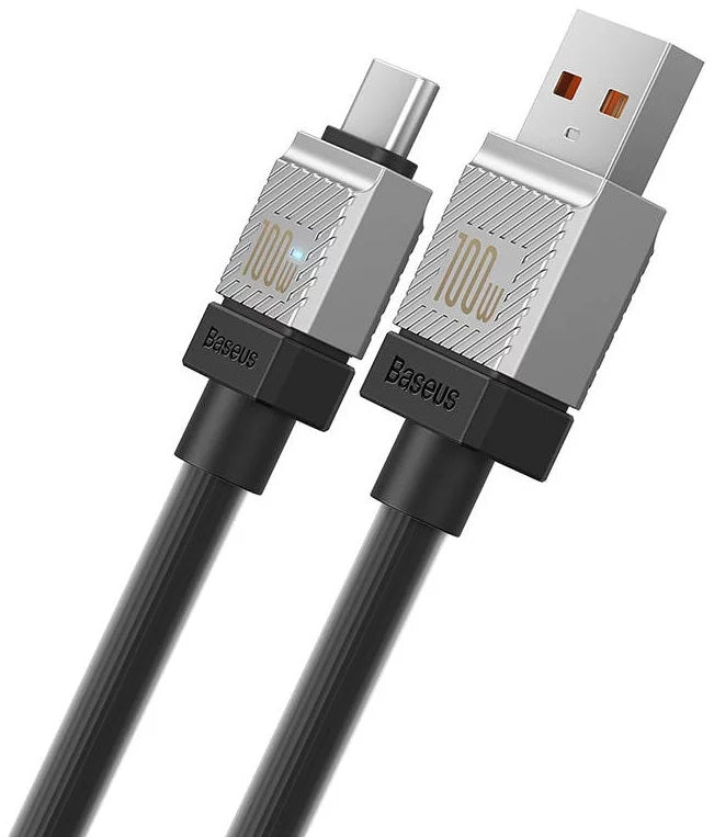 Cablu Coolplay USB-A la USB-C 1m 100W Negru - Baseus