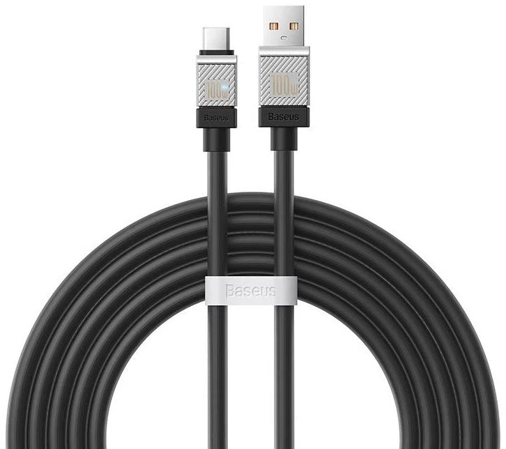 Cablu Coolplay USB-A la USB-C 2m 100W Negru - Baseus