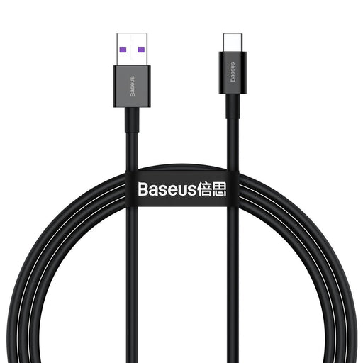 Cablu Baseus Superior USB la USB-C 1m 66W Negru
