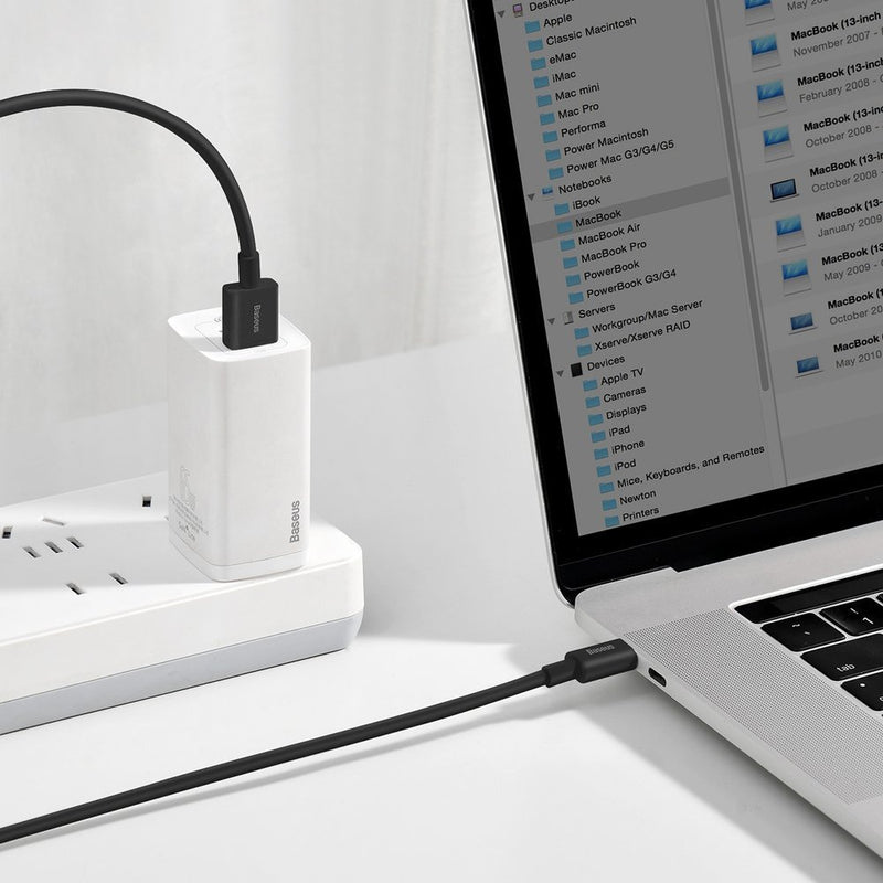 Cablu Superior USB la USB-C 1m 66W Negru - Baseus