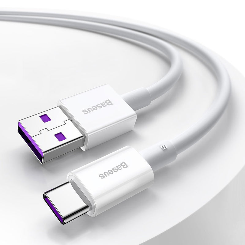 Cablu Superior USB la USB-C 1m 66W Negru - Baseus