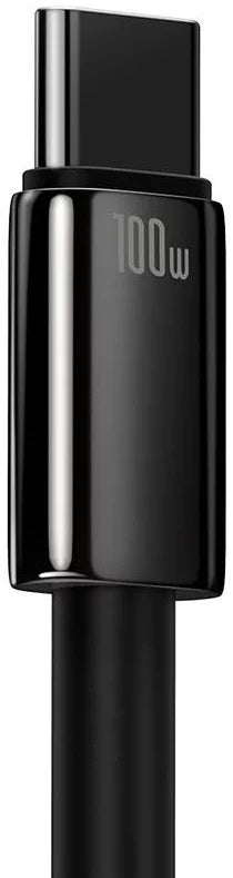 Cablu USB la USB-C 1m 100W Negru - Baseus