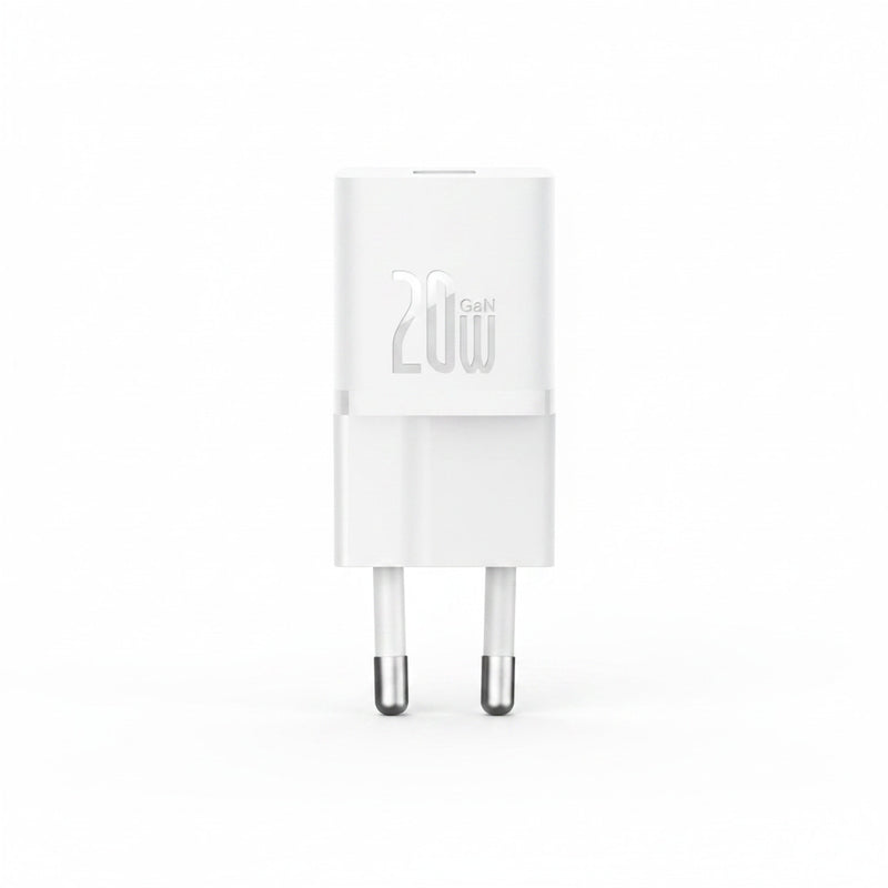 Încărcător Rețea GaN5 Mini 20W USB-C Alb Baseus