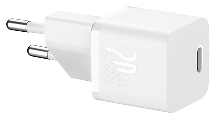 Încărcător Rețea GaN5 Mini 20W USB-C Alb - Baseus