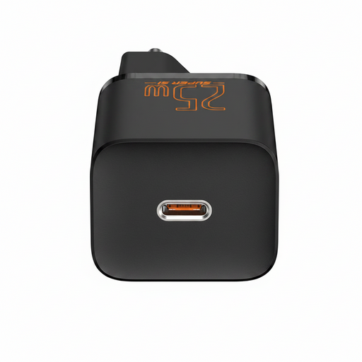 Încărcător Rețea Super Si 25W USB-C Negru Baseus