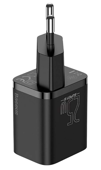 Încărcător Rețea Super Si 25W USB-C Negru - Baseus