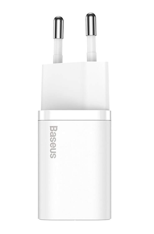 Încărcător Rețea Super Si 25W USB-C Alb - Baseus