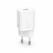 Încărcător Rețea Super Si 30W USB-C Alb Baseus