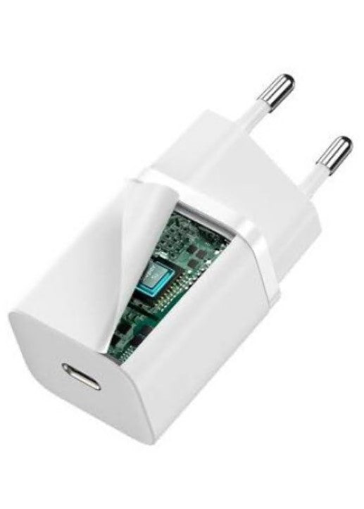 Încărcător Rețea Super Si 30W USB-C Alb - Baseus