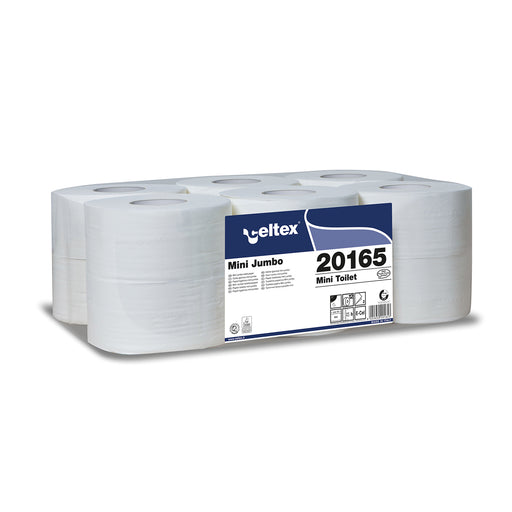 Hartie igienica Jumbo Celtex 100% celuloza 2 straturi 160 m - 12 role