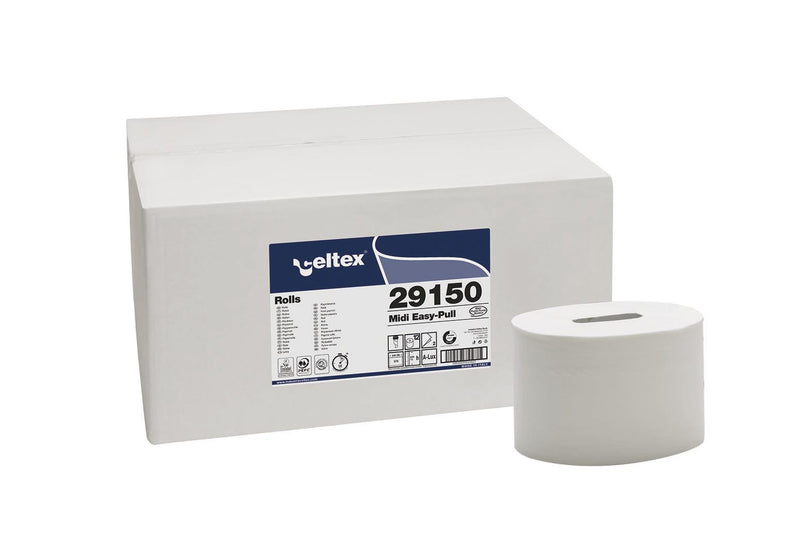 Hartie igienica Midi Celtex Easy Pull 2 straturi 150 m - 12 role