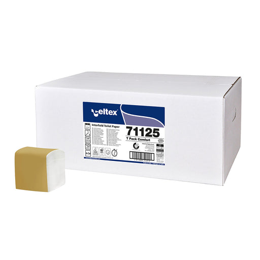 Hartie igienica intercalata Celtex V-fold 2 straturi 225 foi - 40 pachete