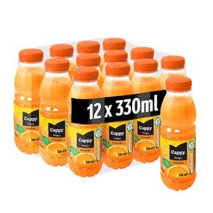 Bax suc Cappy Pulpy portocale 12 x 0,33 L