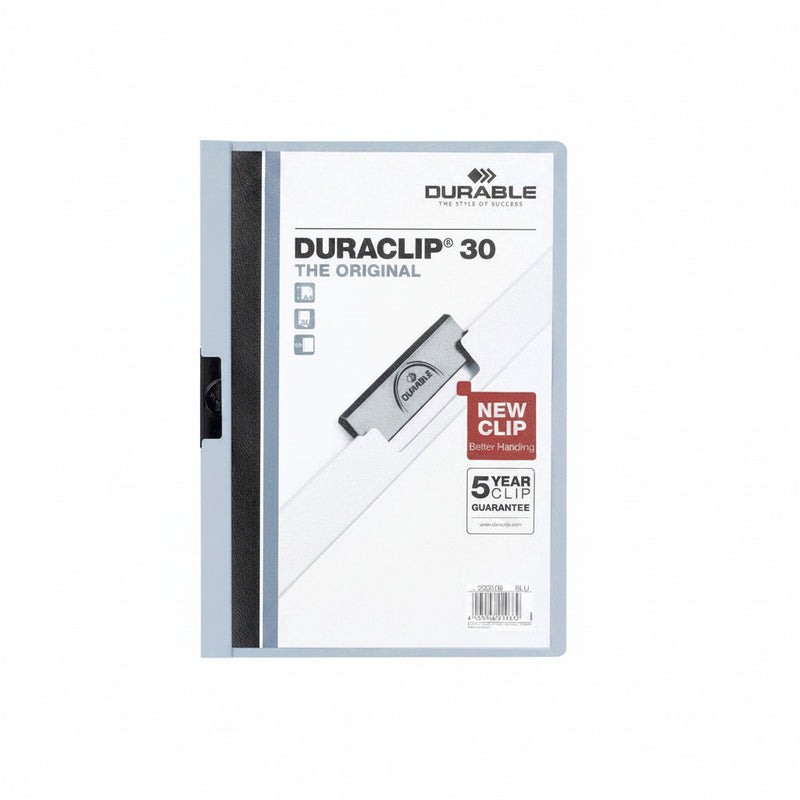 Dosar plastic cu clip alb Durable format A4