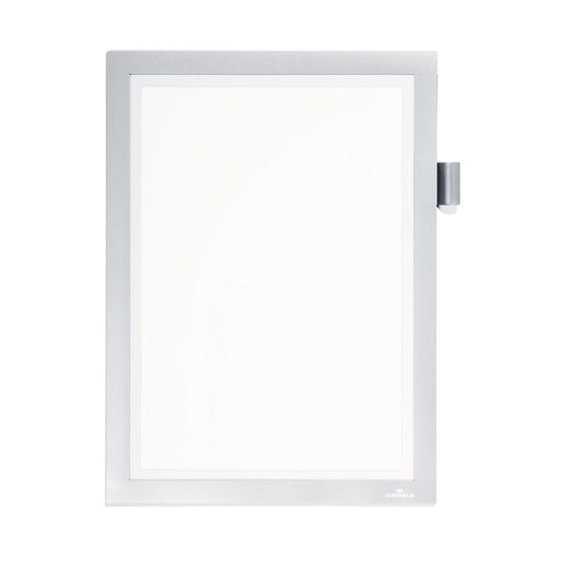 Ramă Info Autoadezivă DURAFRAME Note A4 Gri - Durable