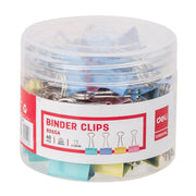 Clips Hartie 19 mm Color 40 Buc/cut. Plastic Deli - imagine produs