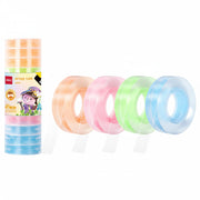 Banda Adeziva Cotor Color 12mm*27m Deli - imagine produs