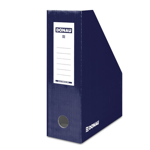 Suport Vertical Cataloage A4 Carton Laminat 10cm Bleumarin - DONAU