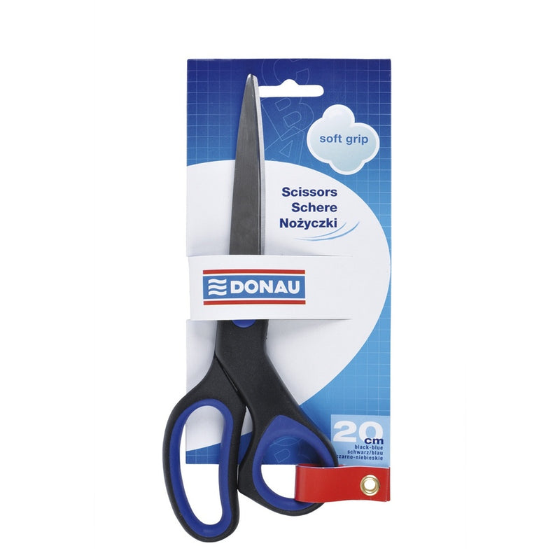 Foarfeca birou 20cm DONAU - Maner Albastru
