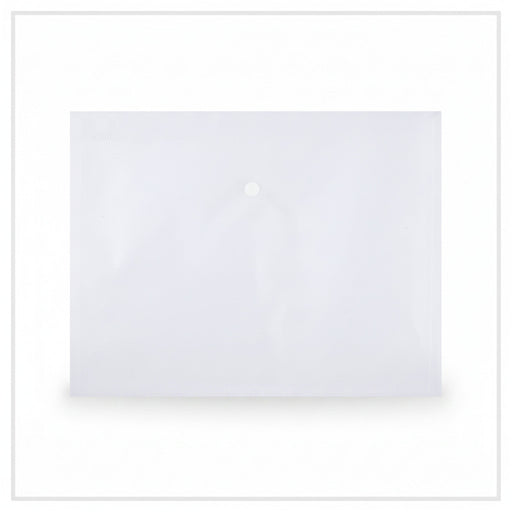 Mapă PP protecție documente A4 landscape, închidere cu capsă, 12/set, transparent marca Donau, mapă din plastic pentru documente