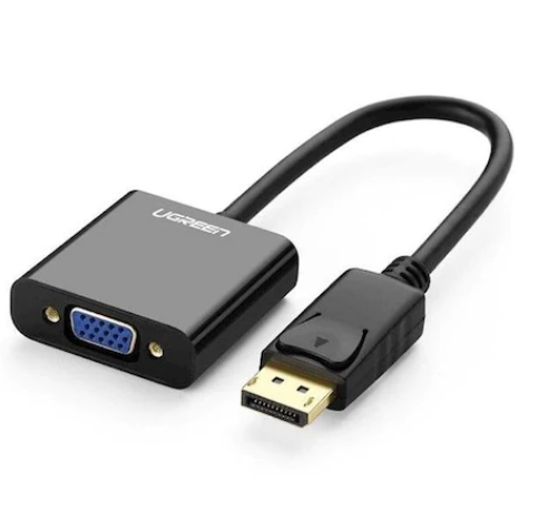 Cablu Adaptor DisplayPort la VGA DP109 20415 0.25m Full HD cu Sunet Negru Ugreen