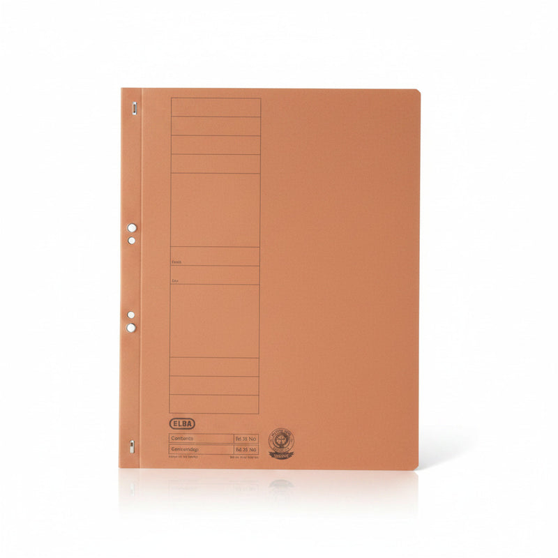 Dosar carton cu capse 1/1 ELBA Smart Line - orange - Elba - imagine produs