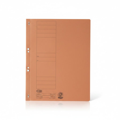 Dosar carton cu capse 1/1 ELBA Smart Line orange pentru organizarea și arhivarea documentelor