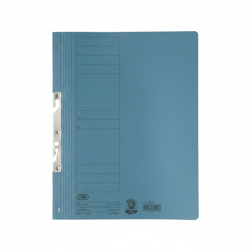 Dosar carton încopciat 1/1 ELBA Smart Line albastru pentru organizarea și arhivarea documentelor
