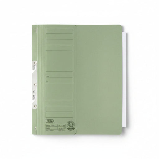 Dosar carton încopciat 1/2 ELBA Smart Line verde pentru organizarea și arhivarea documentelor
