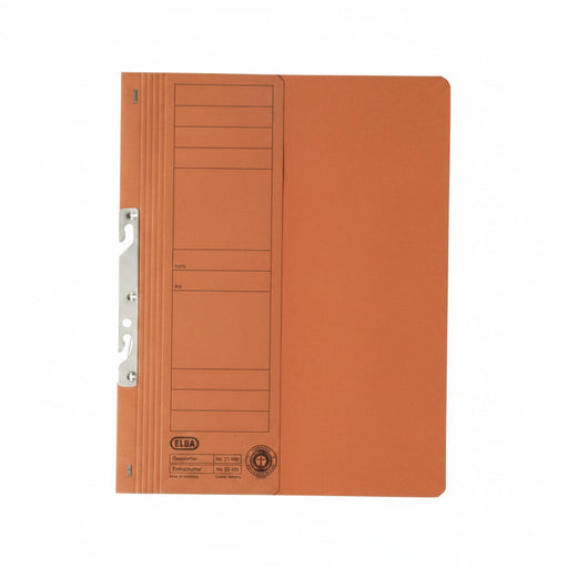 Dosar carton încopciat 1/2 ELBA Smart Line orange pentru organizarea și arhivarea documentelor