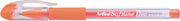 Pix cu Gel Softline 1700 cu Rubber Grip Vârf 0,7 mm Artline Portocaliu Fluorescent