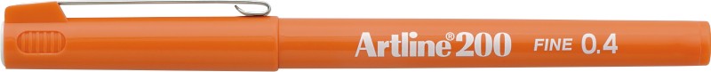 Liner 200 Vârf Fetru 0,4 mm Artline Portocaliu
