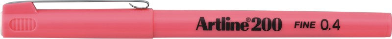 Liner 200 Vârf Fetru 0,4 mm Artline Roz