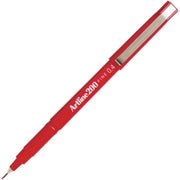 Liner 200 Vârf Fetru 0,4 mm Artline Roșu