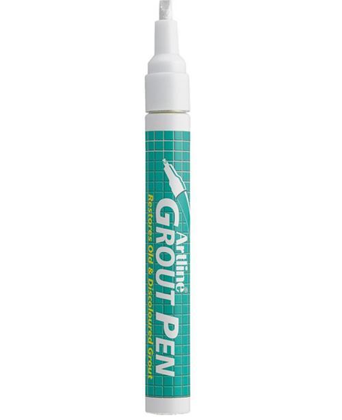 Marker pentru Rosturi 419 Grout Pen Vârf Teșit 2-4 mm Artline Alb