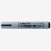 Marker pentru Tablă 517 Eco Green Dry Safe 48h Vârf Rotund 3 mm Artline Negru