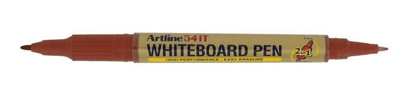 Marker pentru Tablă 541T cu Două Capete Vârf Rotund 0,4 / 1 mm Artline Maro