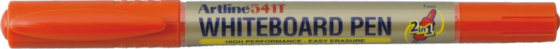 Marker pentru Tablă 541T cu Două Capete Vârf Rotund 0,4 / 1 mm Artline Portocaliu