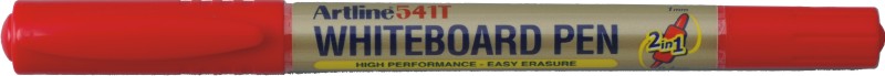 Marker pentru Tablă 541T cu Două Capete Vârf Rotund 0,4 / 1 mm Artline Roșu