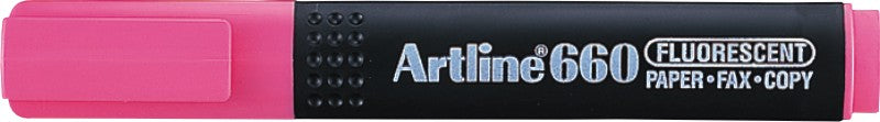 Textmarker 660 Vârf Teșit 1-4 mm Artline Roz Fluorescent