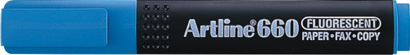 Textmarker 660 Vârf Teșit 1-4 mm Artline Bleu