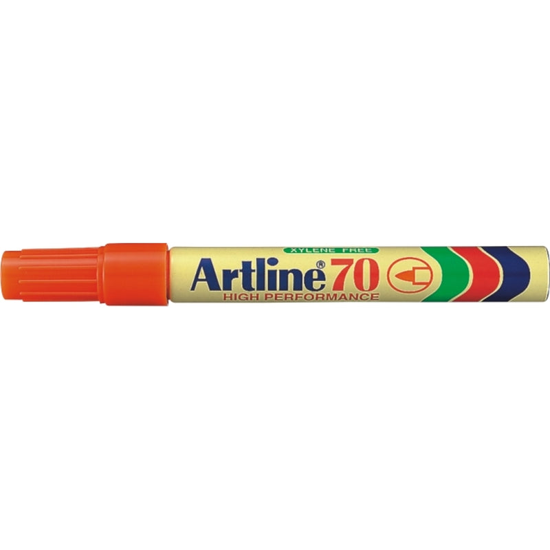 Marker Permanent 70 Vârf Rotund 1,5 mm Artline Portocaliu