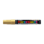 Marker pentru Poster cu Vârf Rotund 2 mm Artline Auriu