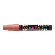 Marker pentru Poster cu Vârf Rotund 2 mm Artline Roșu Metalizat