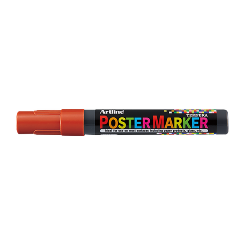 Marker pentru Poster cu Vârf Rotund 6 mm Artline Maro