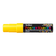 Marker pentru Poster cu Vârf Rotund 6 mm Artline Galben