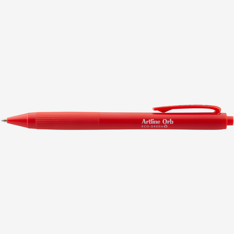 Pix Orb Eco Green cu Rubber Grip Vârf 1 mm Artline Roșu