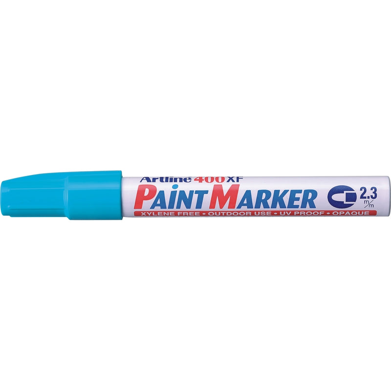 Marker cu Vopsea 400XF Vârf Rotund 2,3 mm Artline Bleu